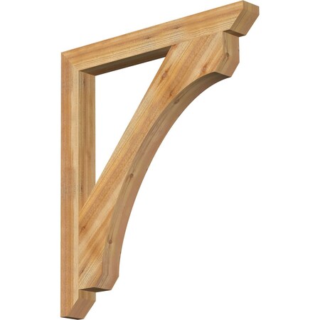 Legacy Slat Rough Sawn Bracket, Western Red Cedar, 4W X 38D X 44H